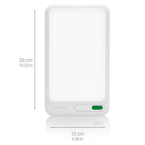 medisana LT 460 lampe de luminothérapie compacte et puissante