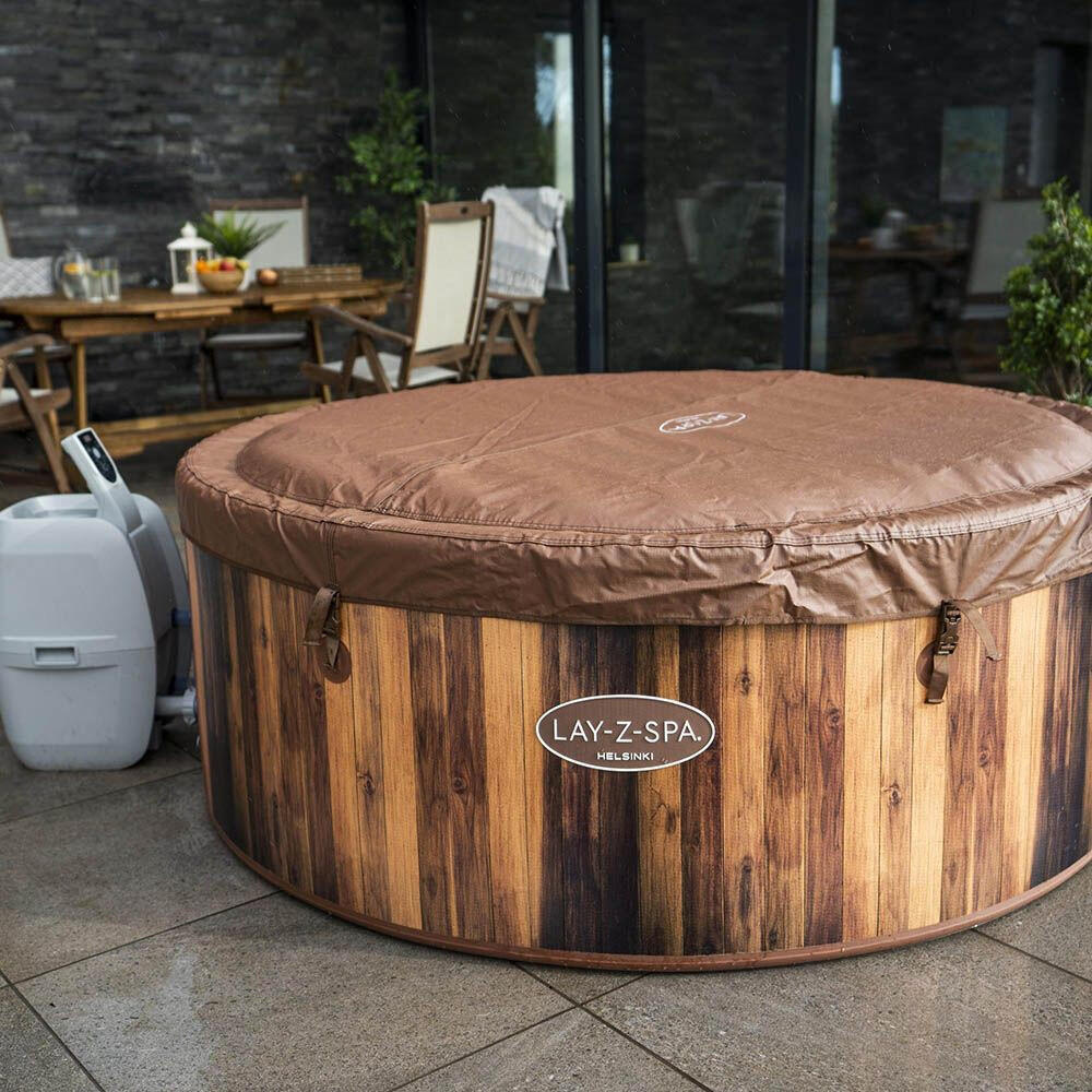 Basen z hydromasażem HELSINKI Lay-z Spa AirJet Bestway 180cm x 66cm 8/10