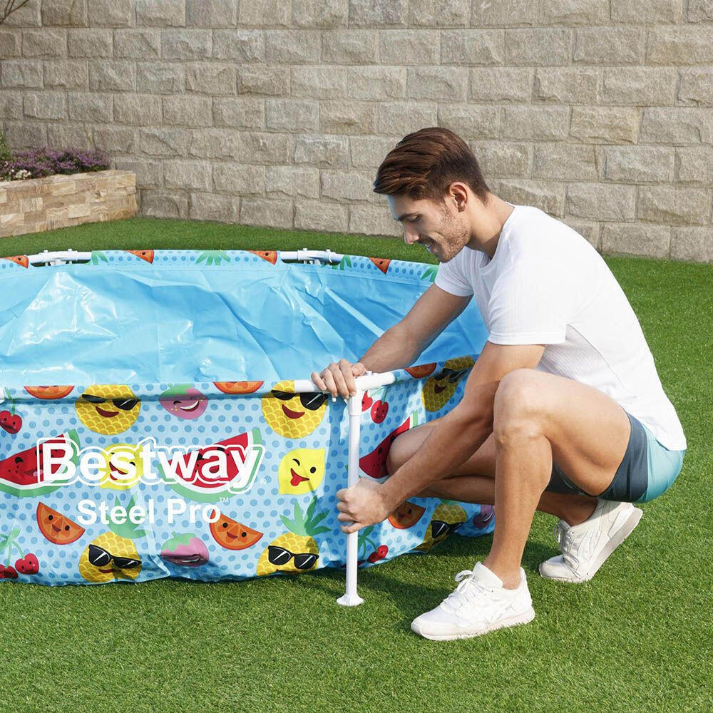 Bestway Steel Pro zwembad 244x51 cm 9/10