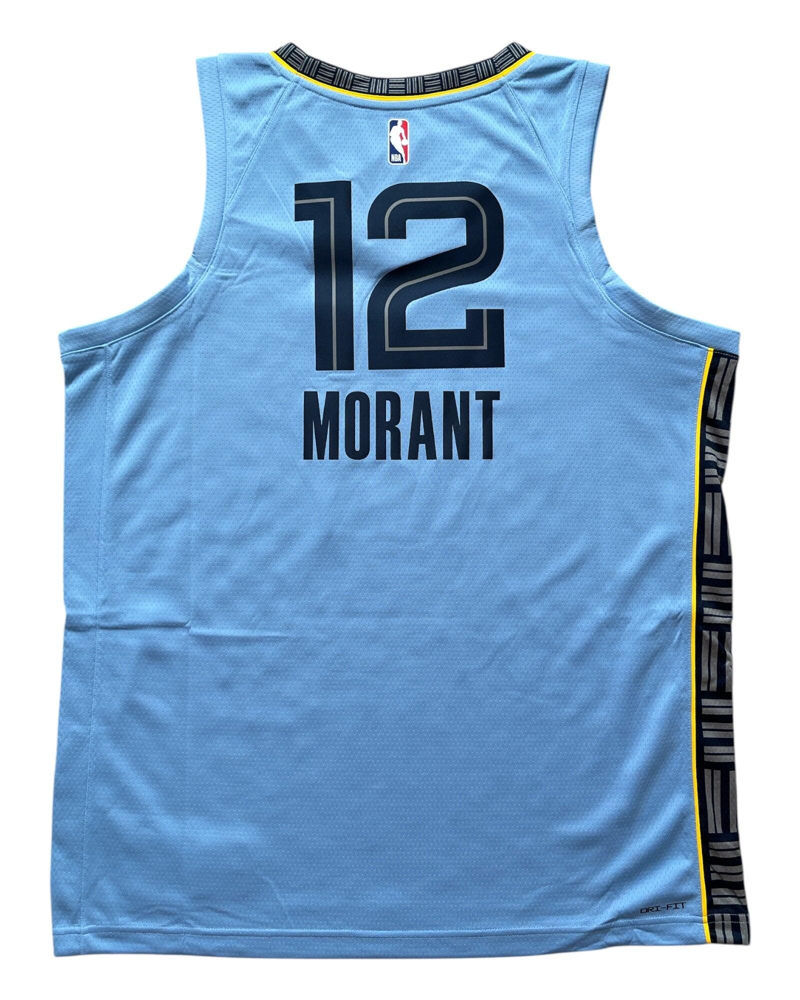Second hand - Maglia NBA Memphis Grizzlies 2022/2024 Morant - Stato eccellente 2/2