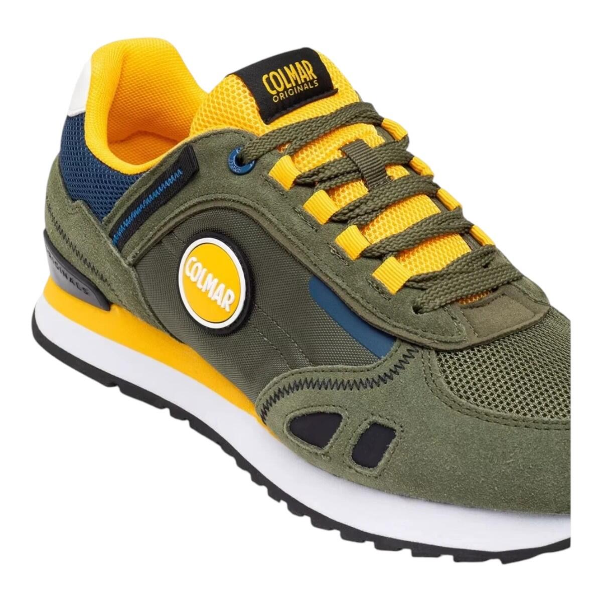 Baskets Homme Baskets Colmar TRAVIS SPORT COLORS Vert Colmar 4/4