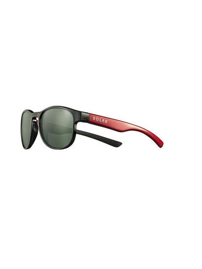 Okulary przeciwsłoneczne SOLAR Cross - cat.3 Polarized - Black - Red