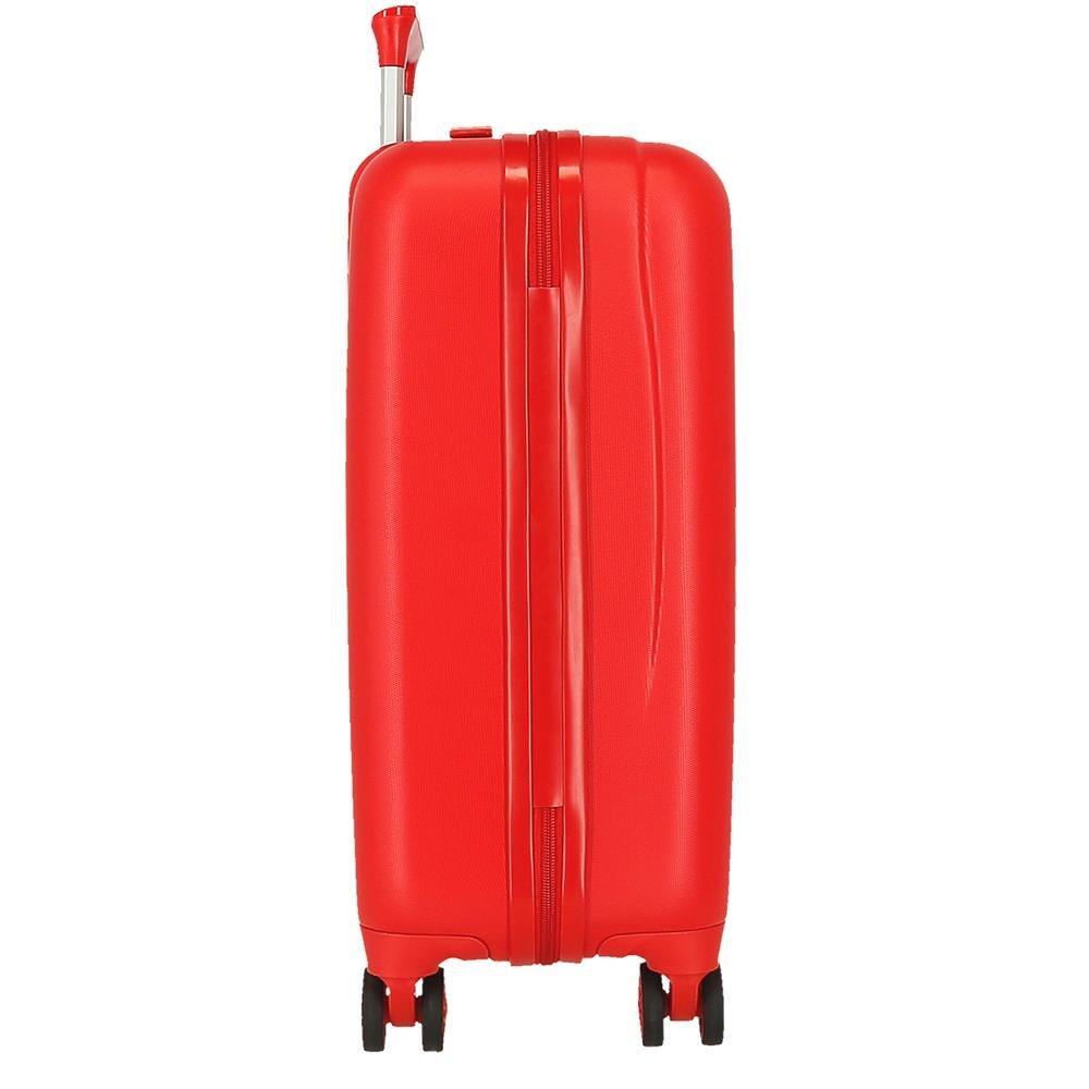 Valise cabine Pinocchio ABS avec une capacité de 28L rouge 3/5