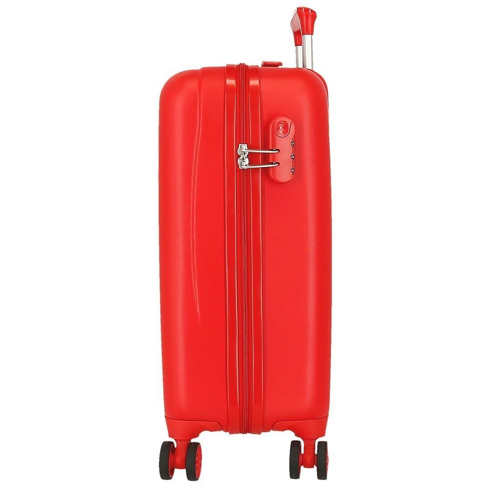 Valise cabine Pinocchio ABS avec une capacité de 28L rouge 5/5