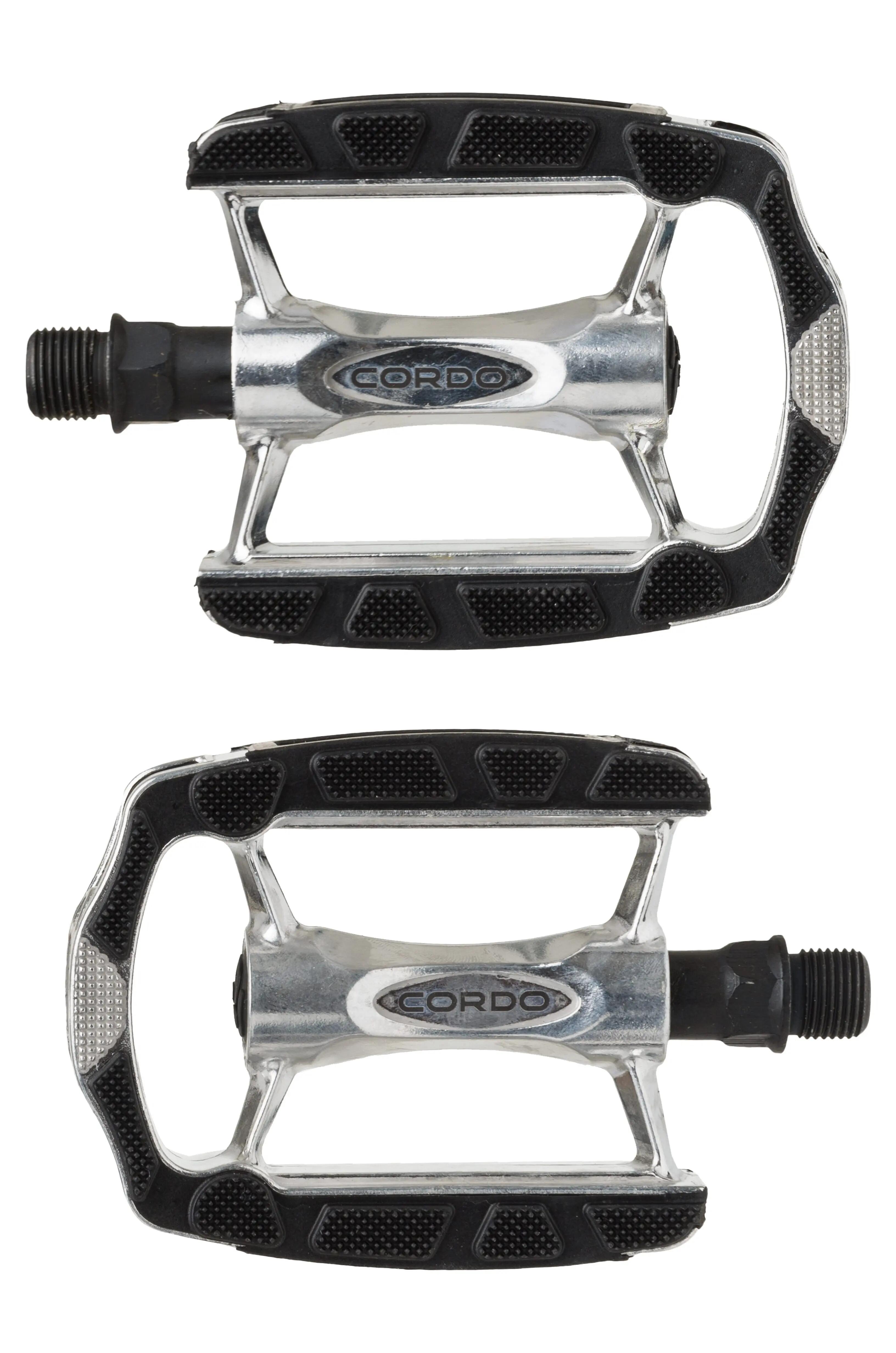 Pedale bicicletă City Trekking aluminiu cu strat antiderapant și reflectoare