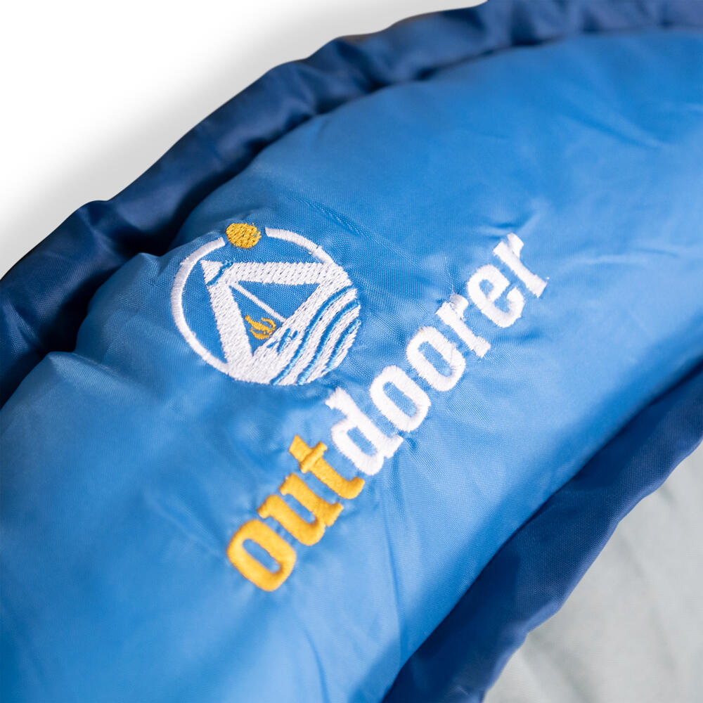 Kinderschlafsack Dream Express Blau - Schlafsack mit Giraffenmotiv 4/7