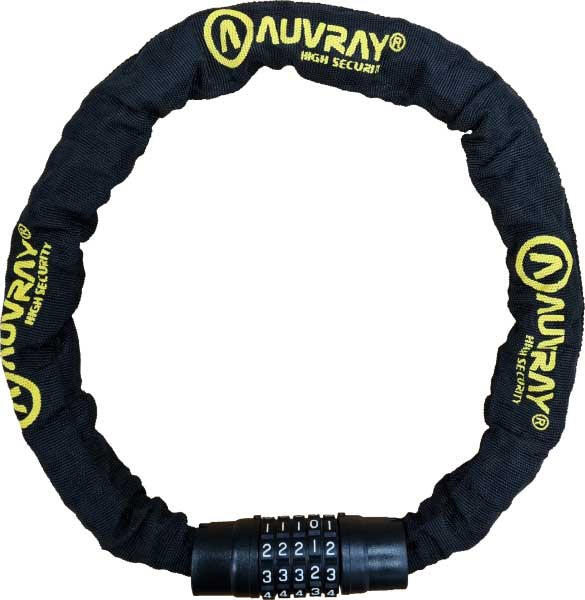 Łańcuch z zamkiem na szyfr - długość 120cm, średnica 8mm AUVRAY C.CODE 2/2