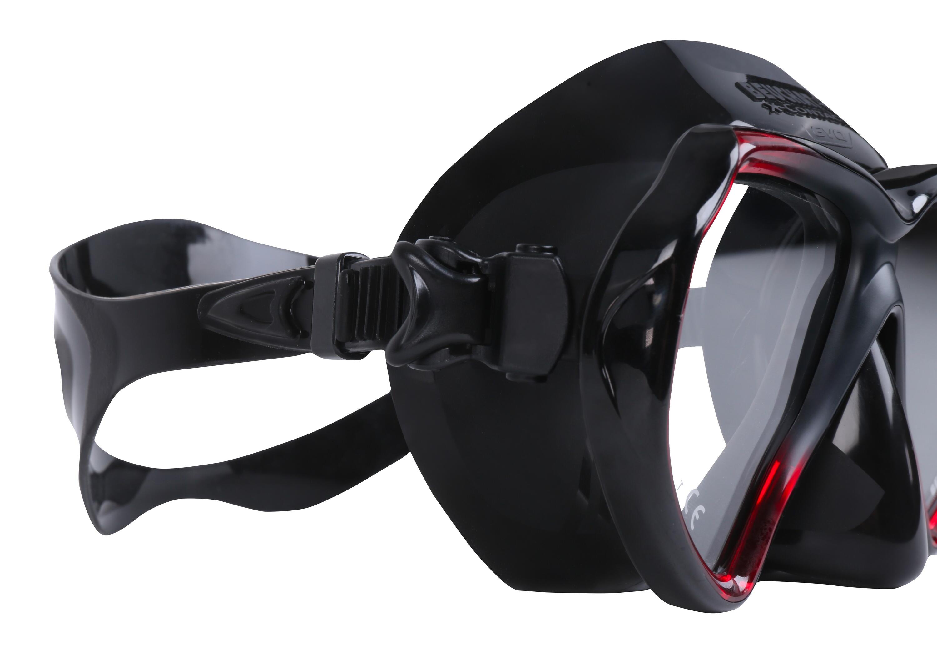 Maschera Beuchat X-Contact 2 Evo per lenti correttive 3/5