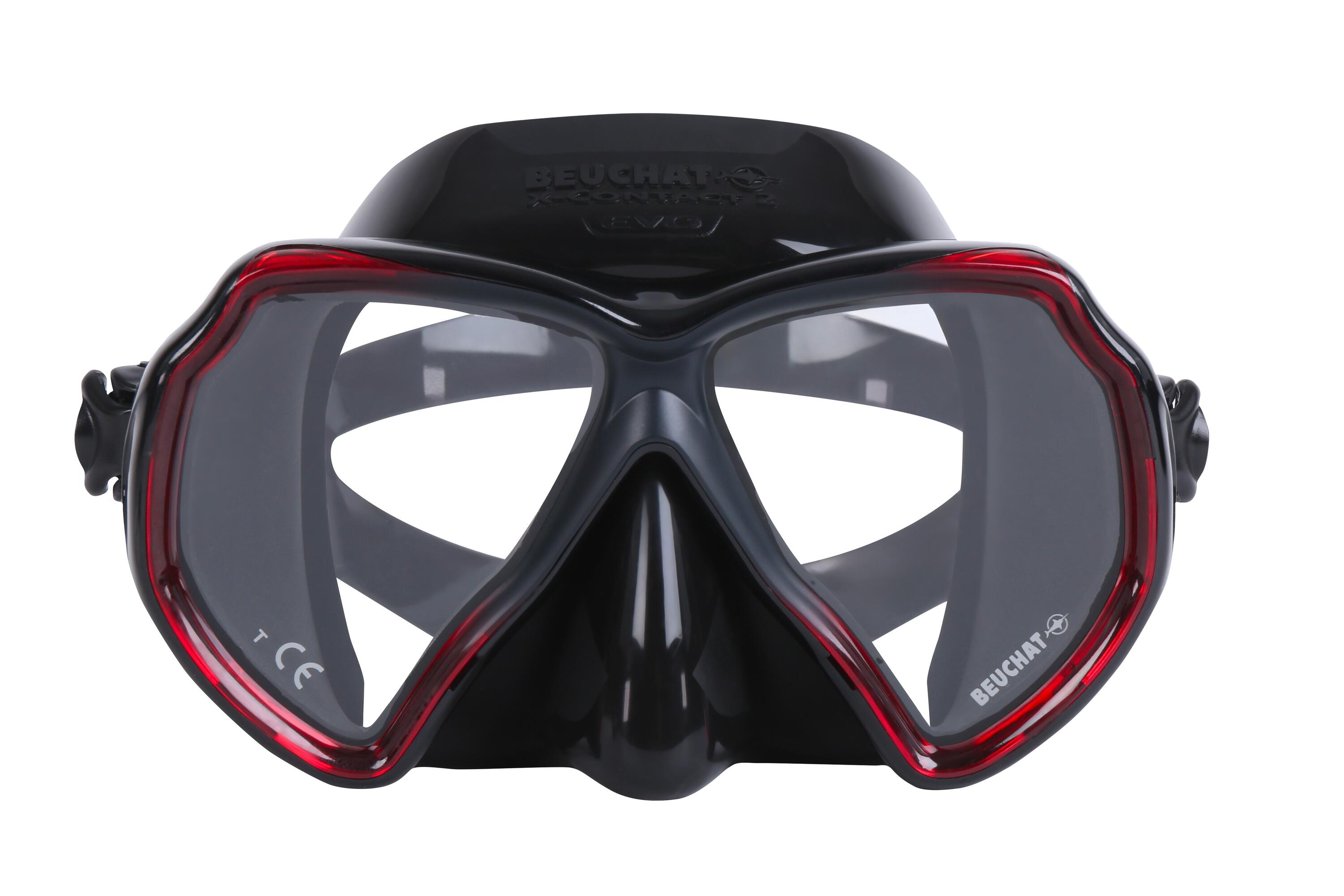 Maschera Beuchat X-Contact 2 Evo per lenti correttive 2/5