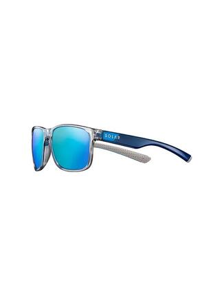 Okulary przeciwsłoneczne SOLAR Macadam - cat.3 Polarized - Translucent Grey/Blue
