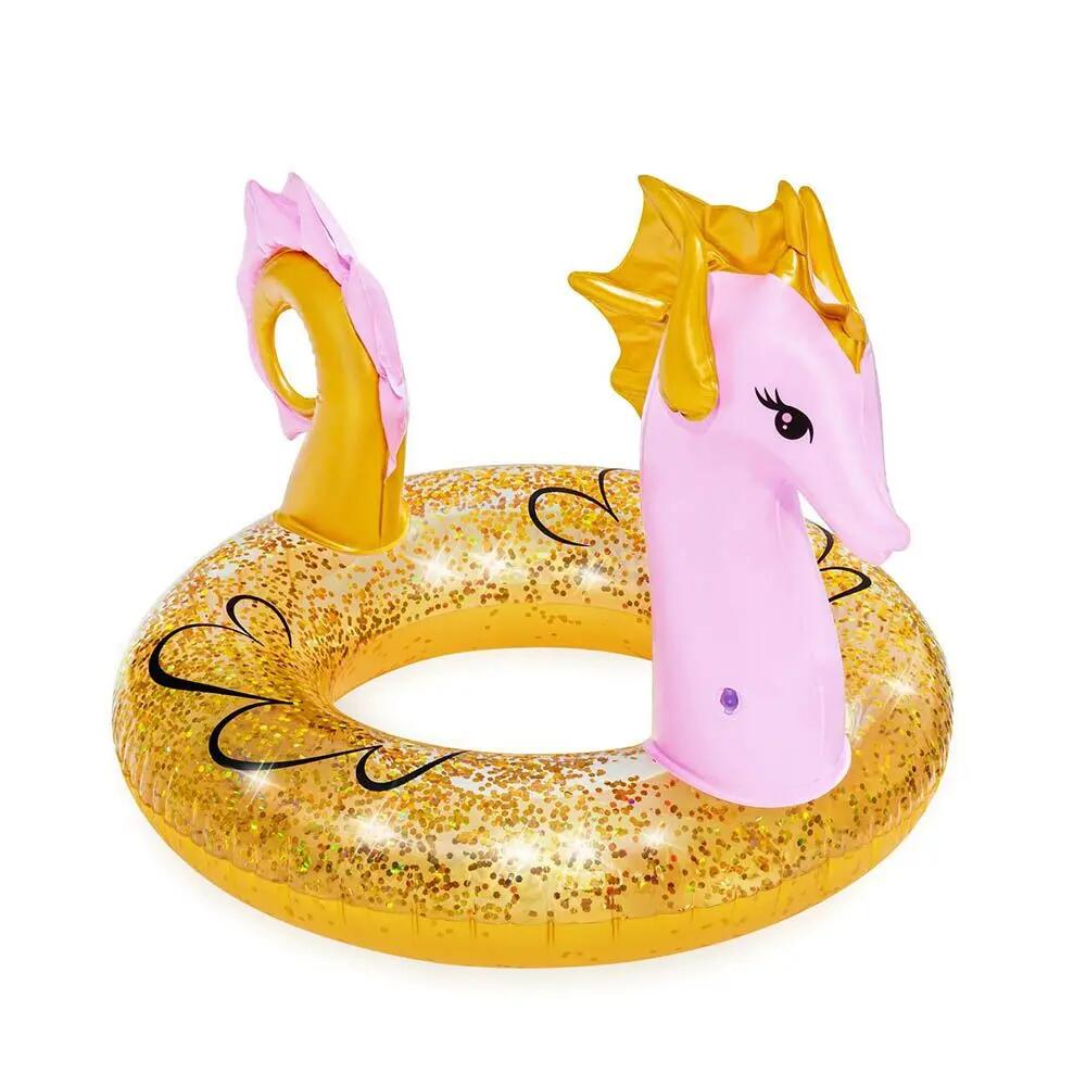 Zwemband zeepaard glitter 115 cm 10/10