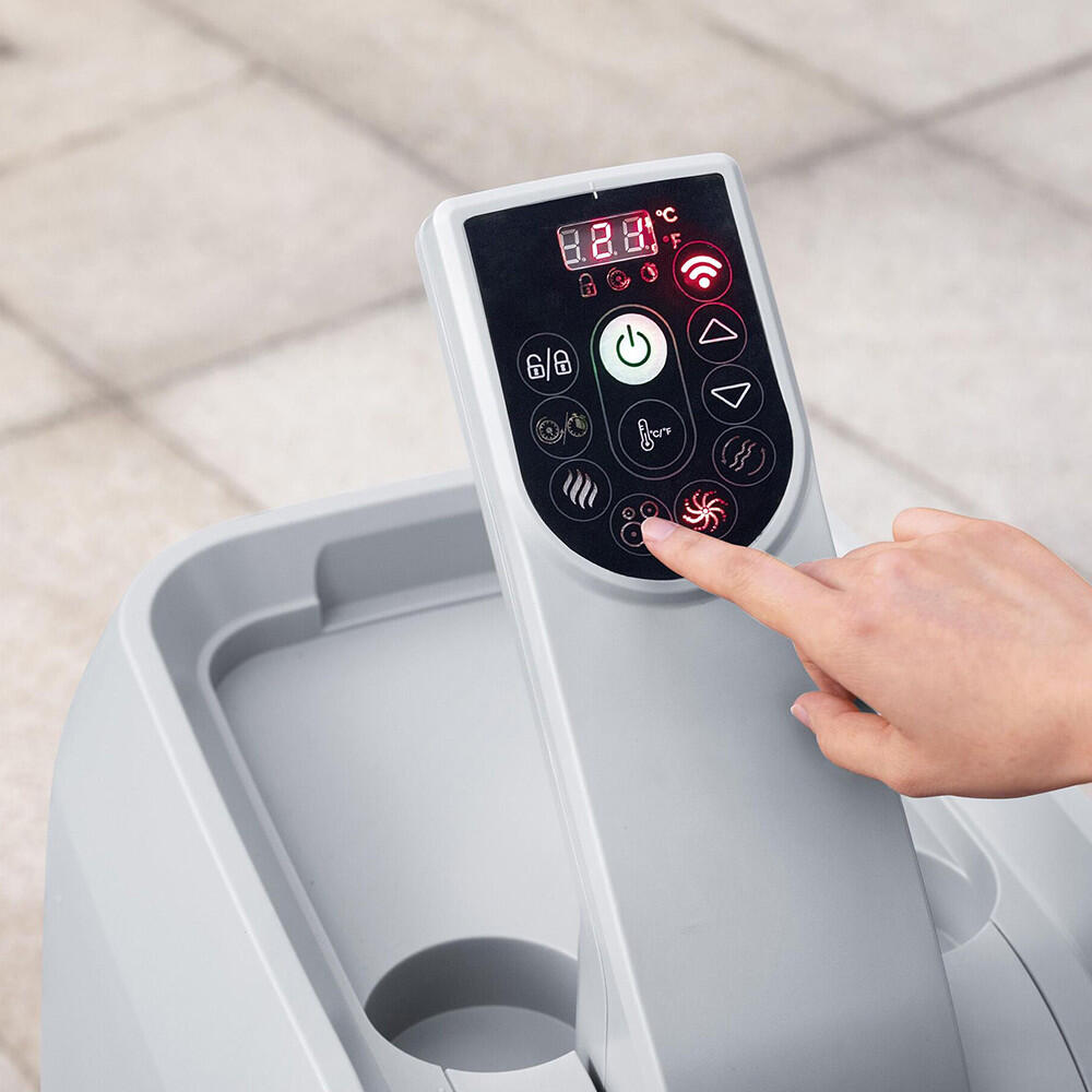 Dmuchane SPA ogrodowe Bestway HydroJet Pro Santorini WIFI 7 osób 9/10