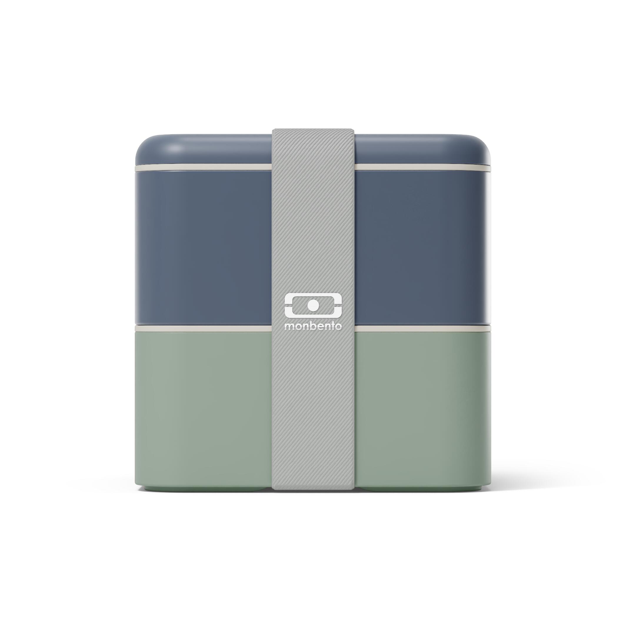 Portapranzo 2x850ml - 1,7L|Erwachsene |Büro, Picknick|Made in France|Square 2/4