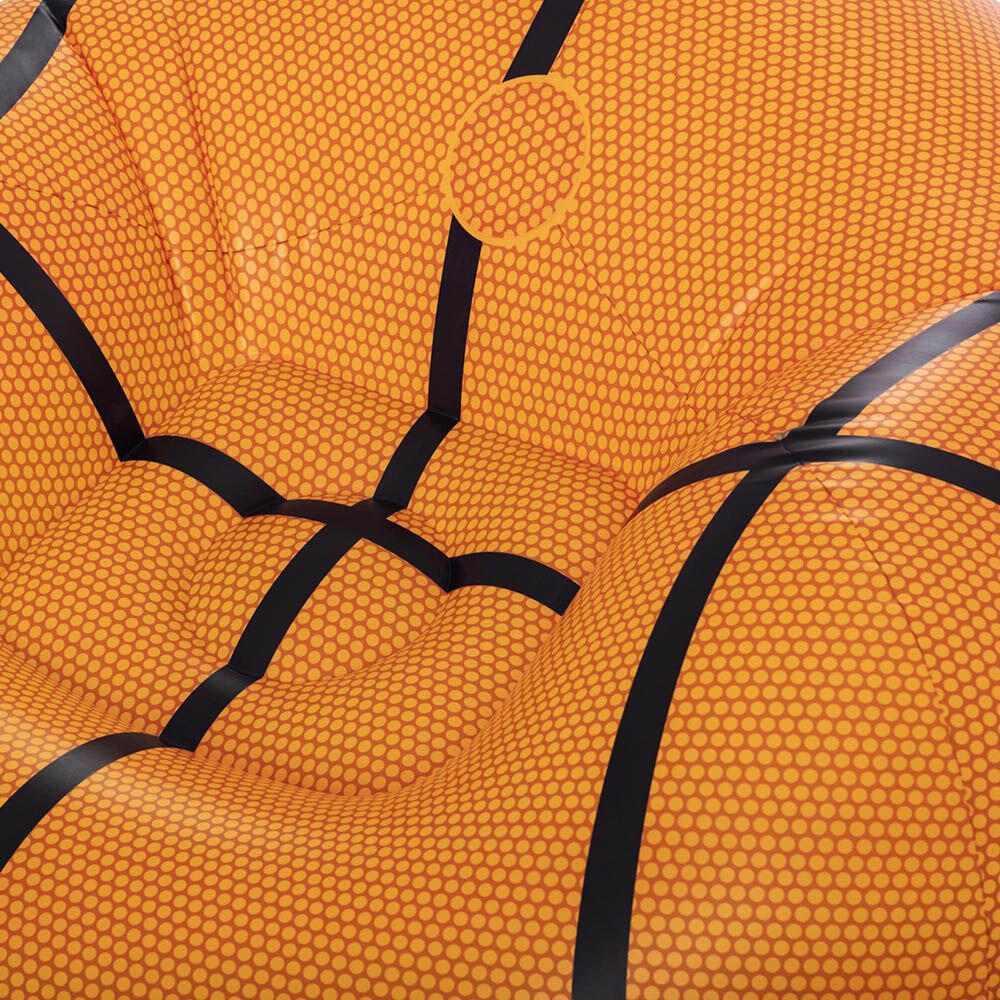 Sillón Hinchable Pelota de Baloncesto Bestway 114x112x66 cm Naranja 8/10