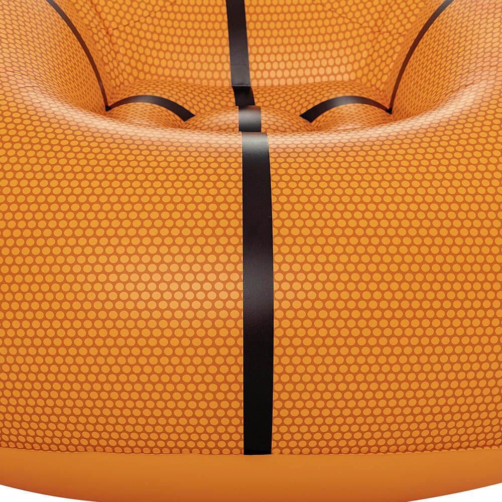 Sillón Hinchable Pelota de Baloncesto Bestway 114x112x66 cm Naranja 10/10