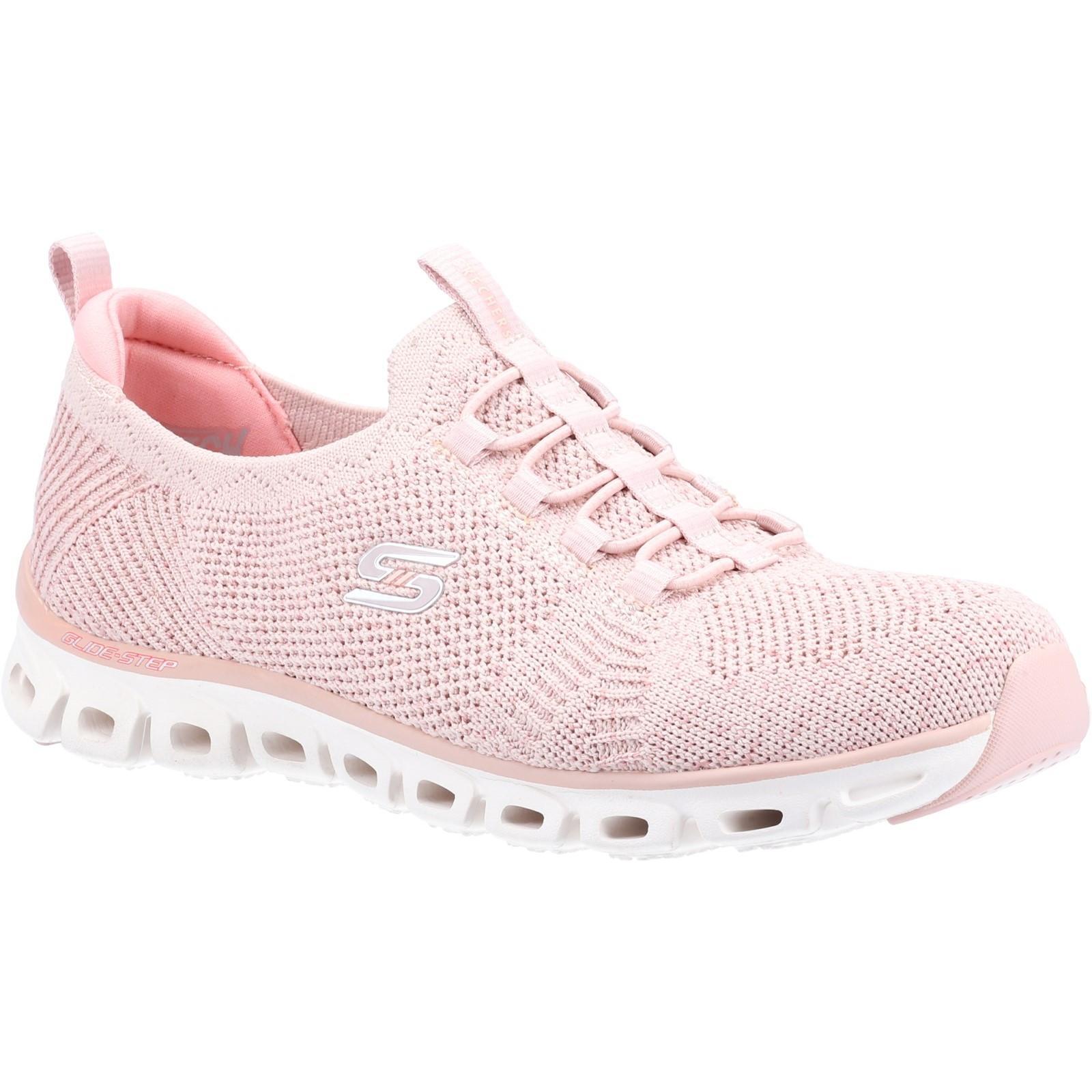 Womens/Ladies Glide Step Grand Flash Trainers (Rose) 1/5