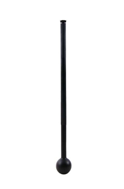 Muscle Power Macebell kleur: zwart 8 kg 2/6
