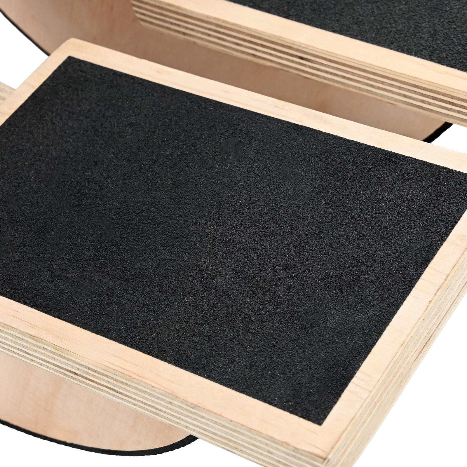 F2  Balance Board Stretch Boards Holz 33cm Natur/Schwarz 5/7