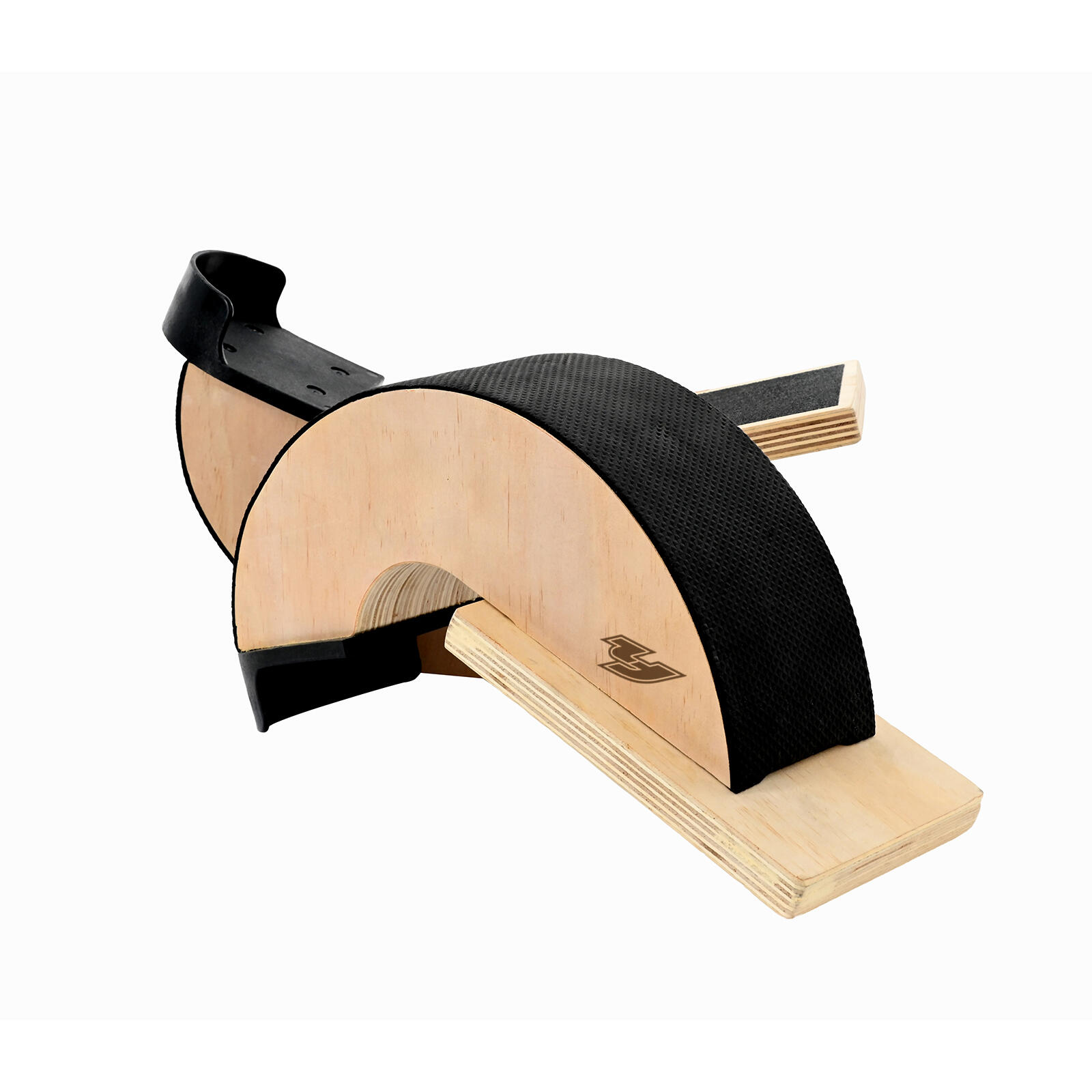 F2  Balance Board Stretch Boards Holz 33cm Natur/Schwarz 4/7