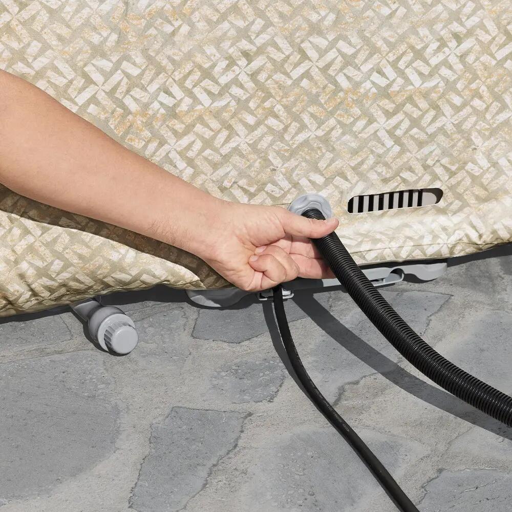 Bestway Spa gonflable carré Lay-Z-Spa Rome  AirJet EnergySense avec WiFi 5-7p 9/10
