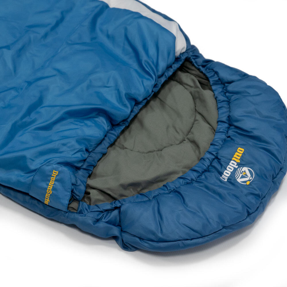 Kinderschlafsack DreamSurfer Blau Grau - Mitwachsender
Campingschlafsack 7/7