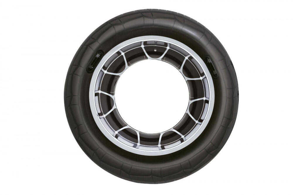 Bestway 47" Tyre Tube, Inflatable Ring with Handles, Pool Float for Kids 9/9