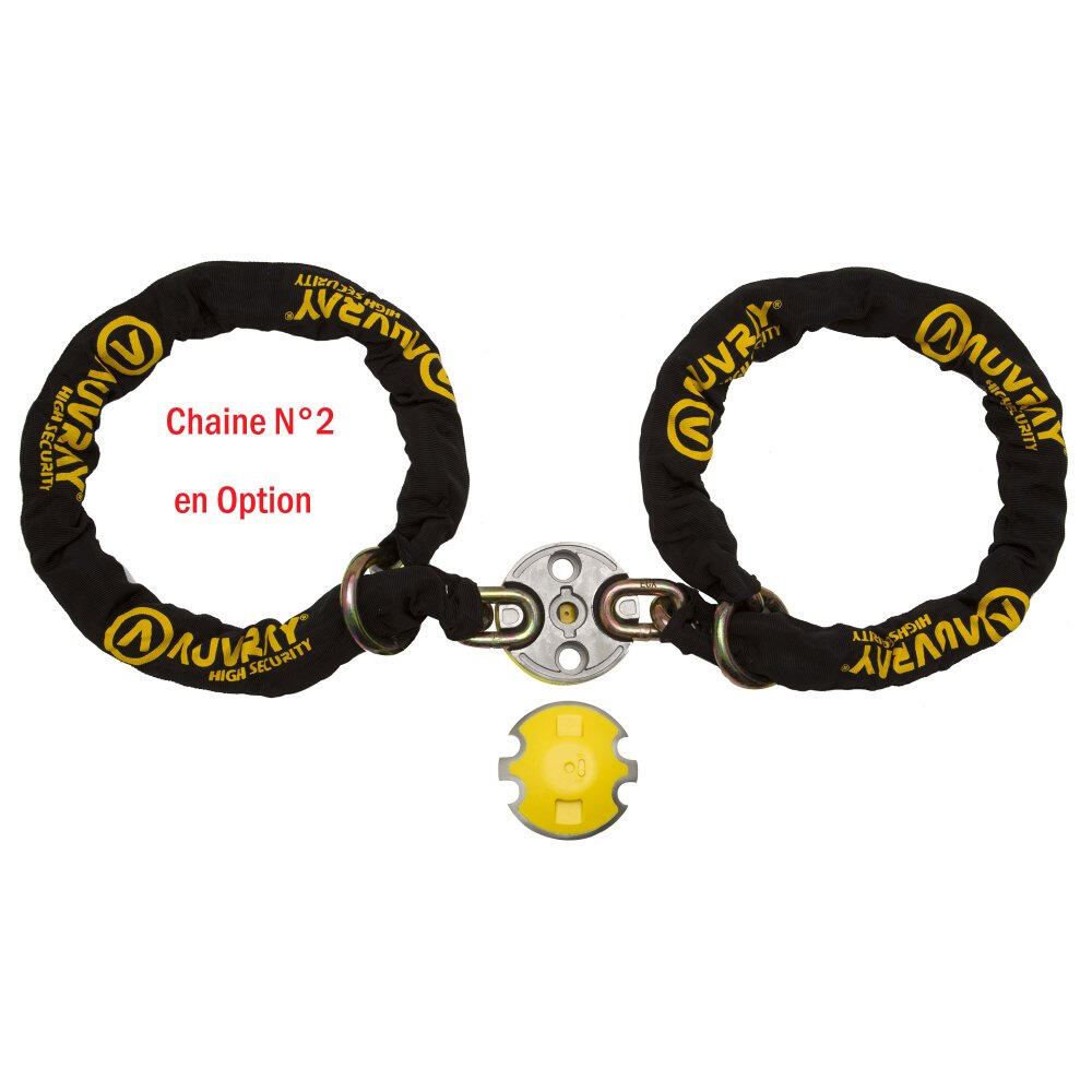 Ensemble antivol chaîne lasso Auvray Xtrem Protect 2/4