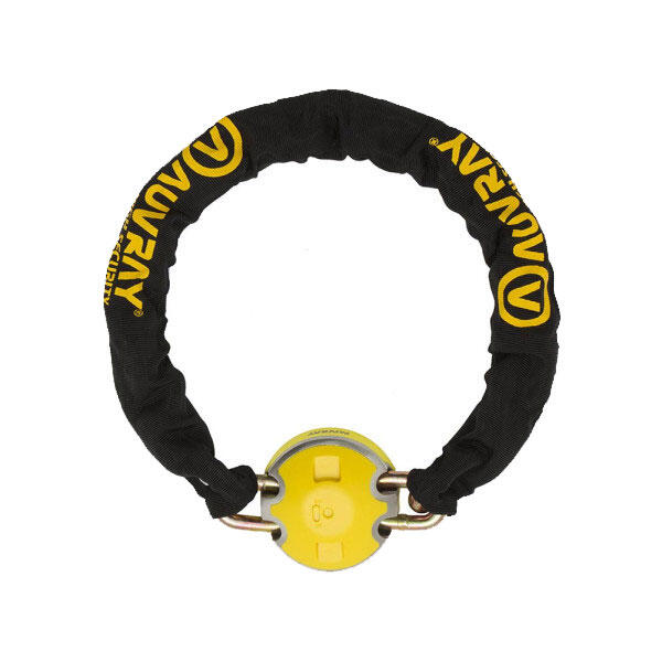 ANTIVOL CHAINE  PROTECT D. 12  120cm  AVEC POINT FIXE ANCRAGE AUVRAY LASSO 2/2