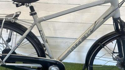 Trek stadsfiets bike, metal/grijs