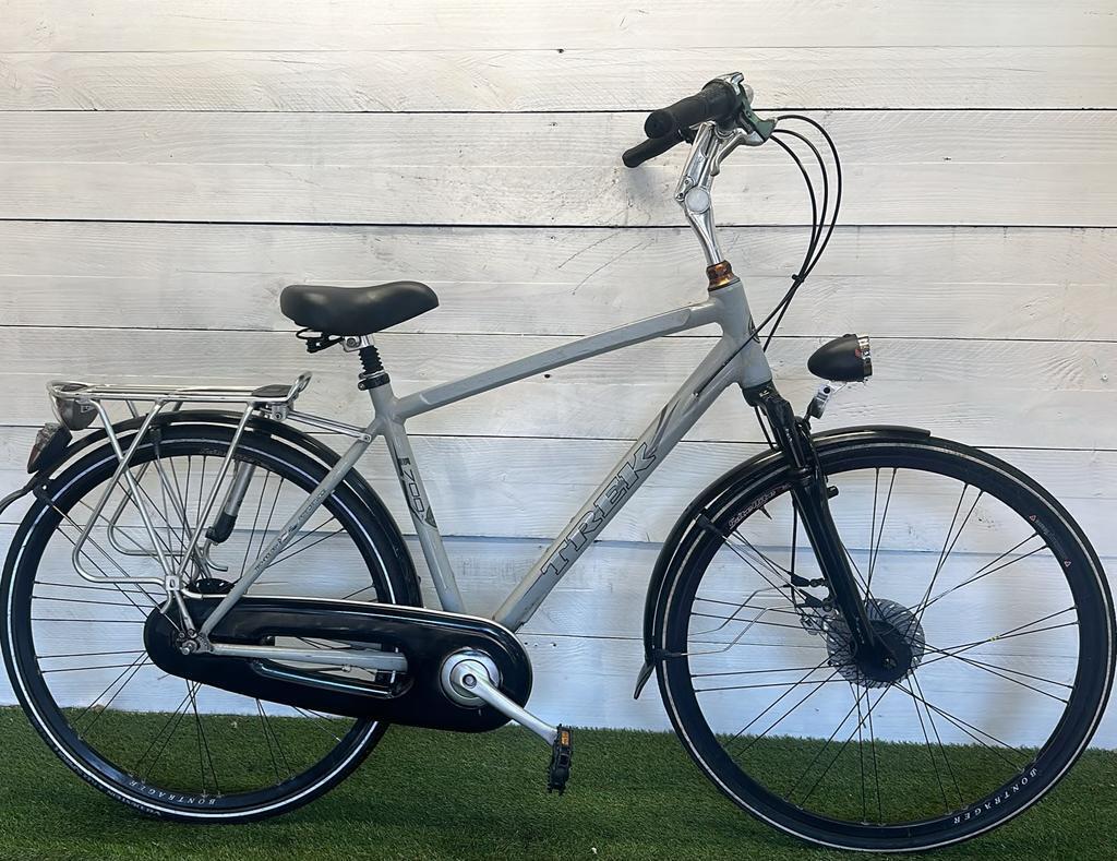 Trek stadsfiets bike, metal/grijs 2/3