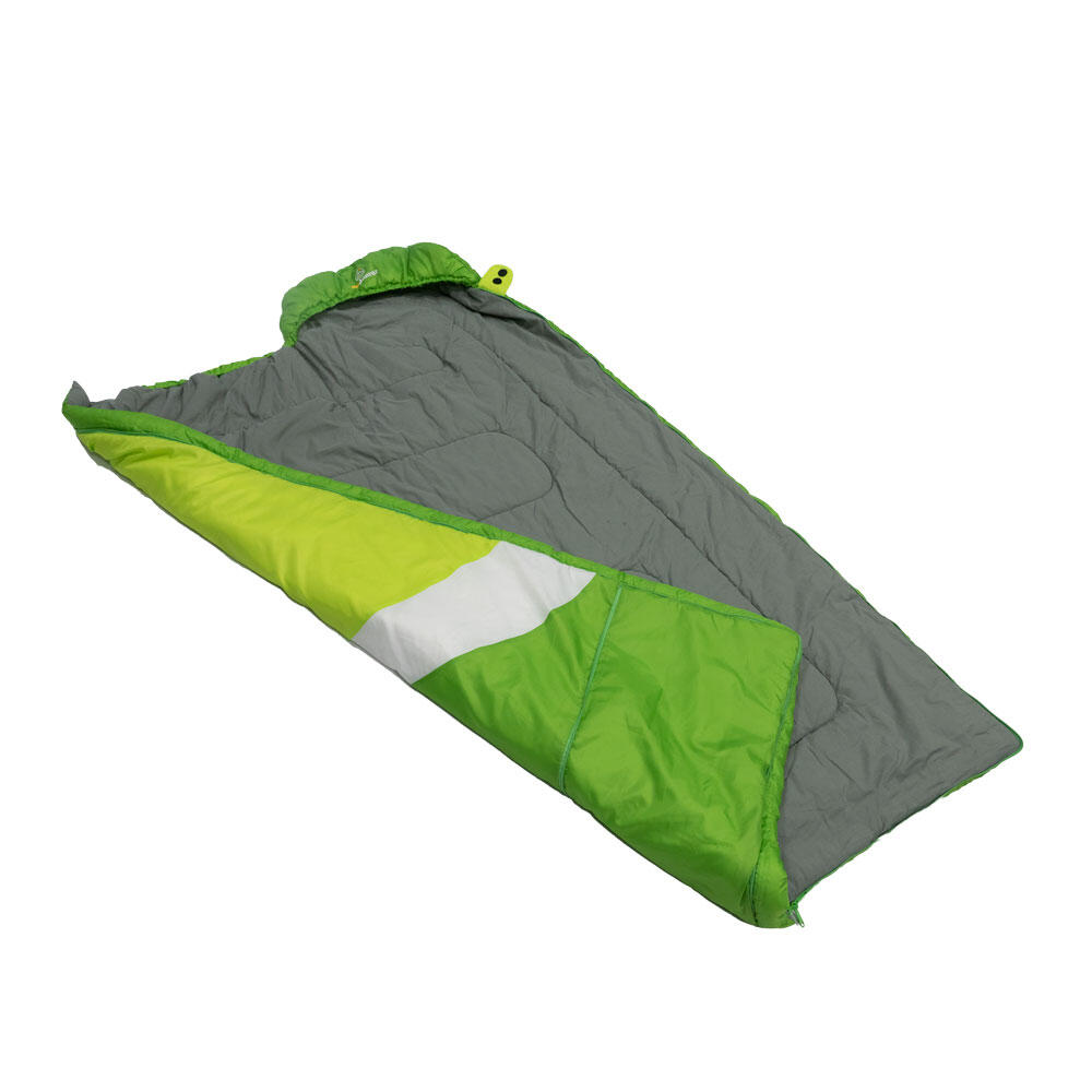 Kinderschlafsack DreamSurfer Grün Grau - Mitwachsender
Campingschlafsack 4/7