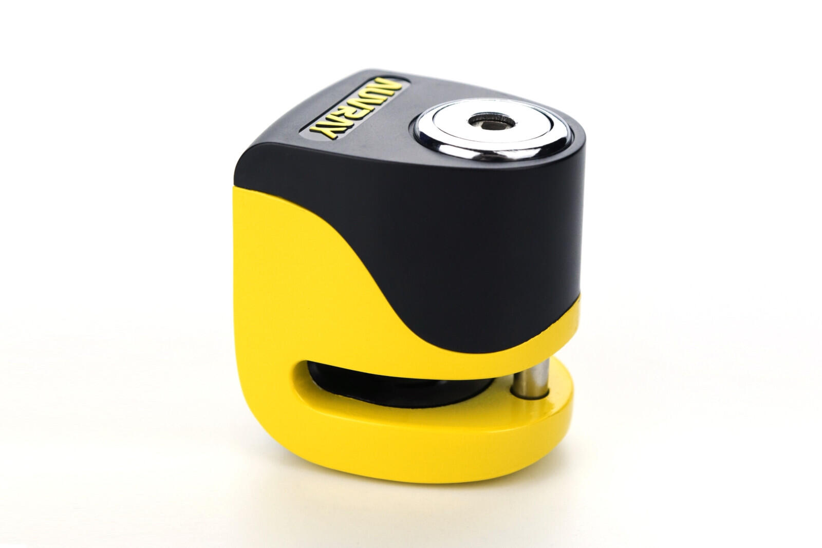 Skuterowa blokada na tarczę z alarmem B-LOCK 06 MINI - żółto-czarna AUVRAY 2/7