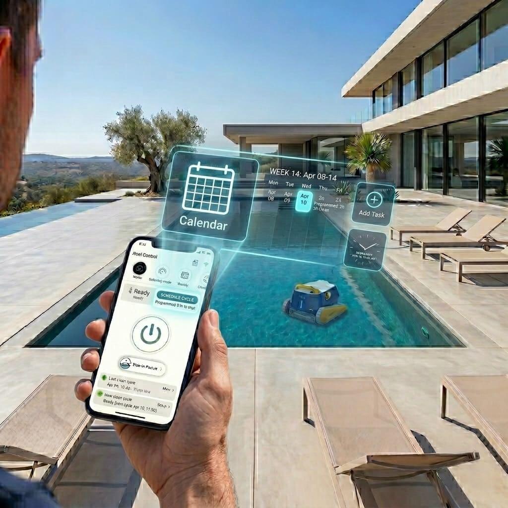 Robot limpiafondos piscina TRX4 Dolphin APP 3 en 1  programable 7/7