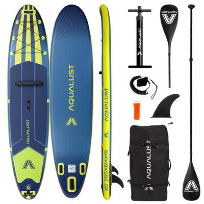 Set iSUP 12.0 SUP Gonfiabile 365 cm con Pagaia Kayak 4 Pezzi