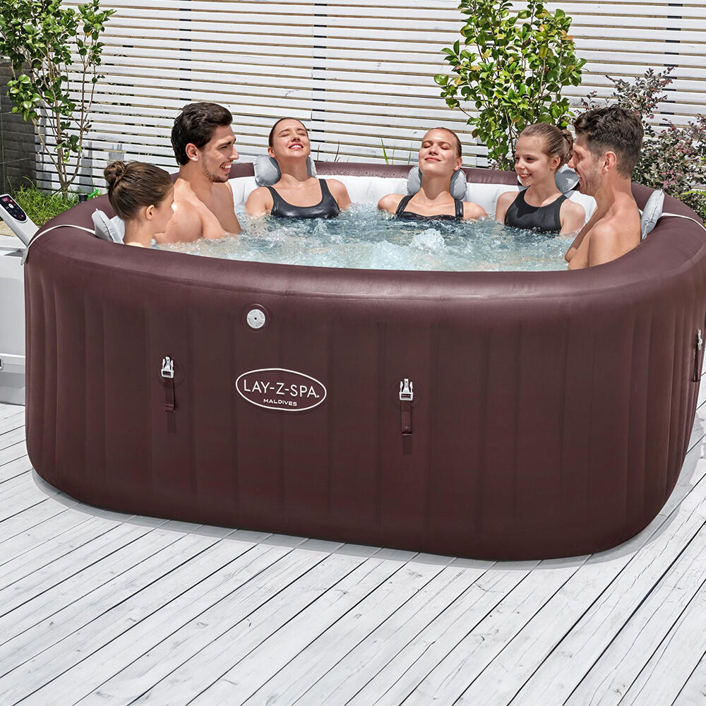 SPA ogrodowe dmuchane HydroJet Bestway 201x151x80 cm 7 osób aplikacja WIFI 10/10