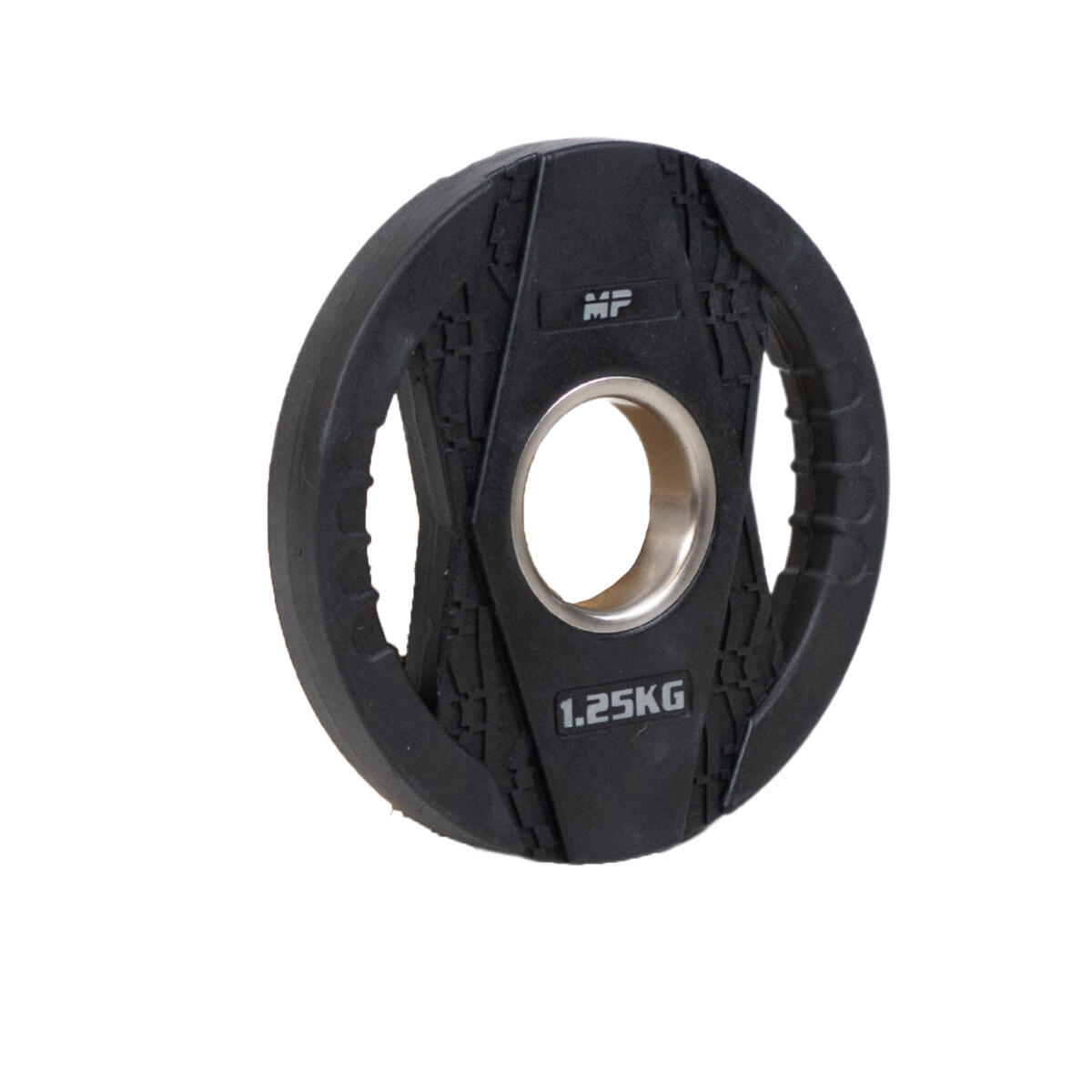Muscle Power MP2005 Olympische rubber halterschijven 2 grips 1.25 KG 3/7