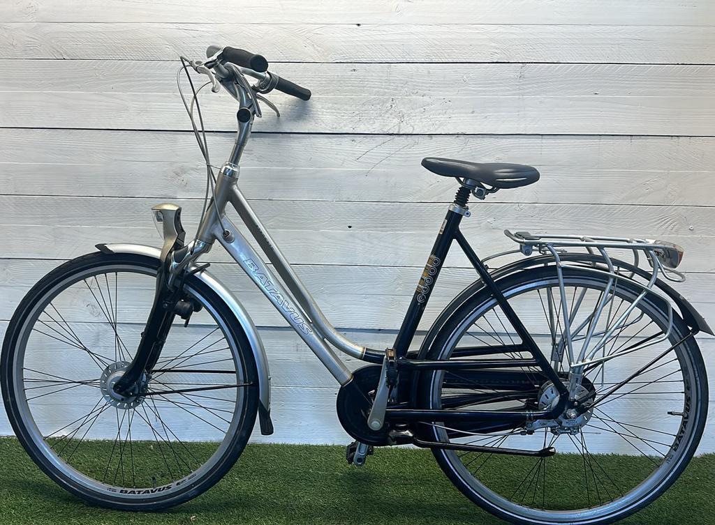Batavus stadsfiets bike, metal/grijs 3/3