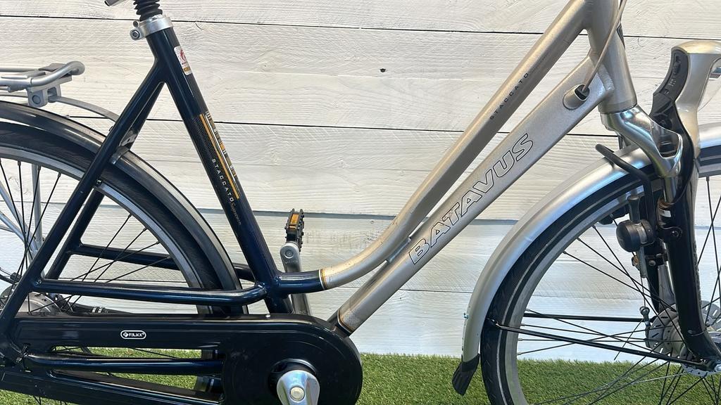 Batavus stadsfiets bike, metal/grijs 2/3