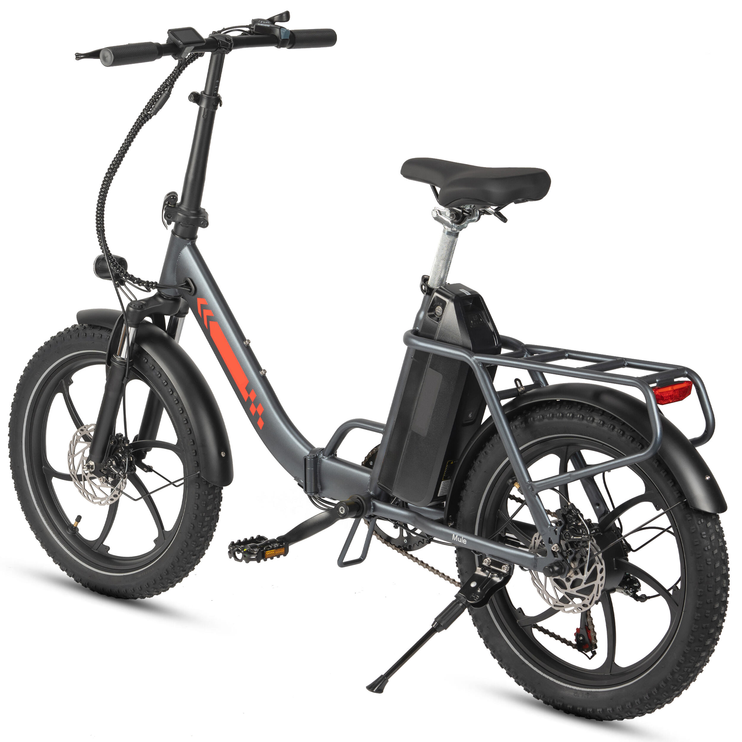 MULE 250W Faltbares E-Bike 48V20Ah 20*3.0 Fat Tire 70KM Elektrofahrrad 4/4