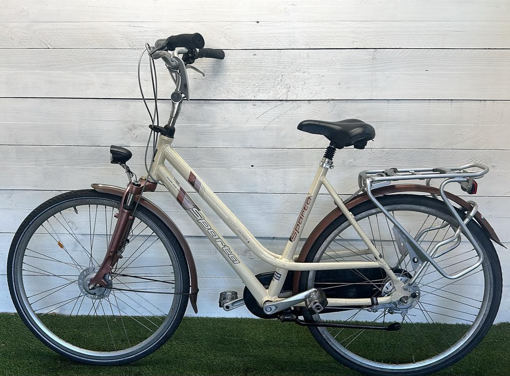 Sparta stadsfiets bike, wit 3/3