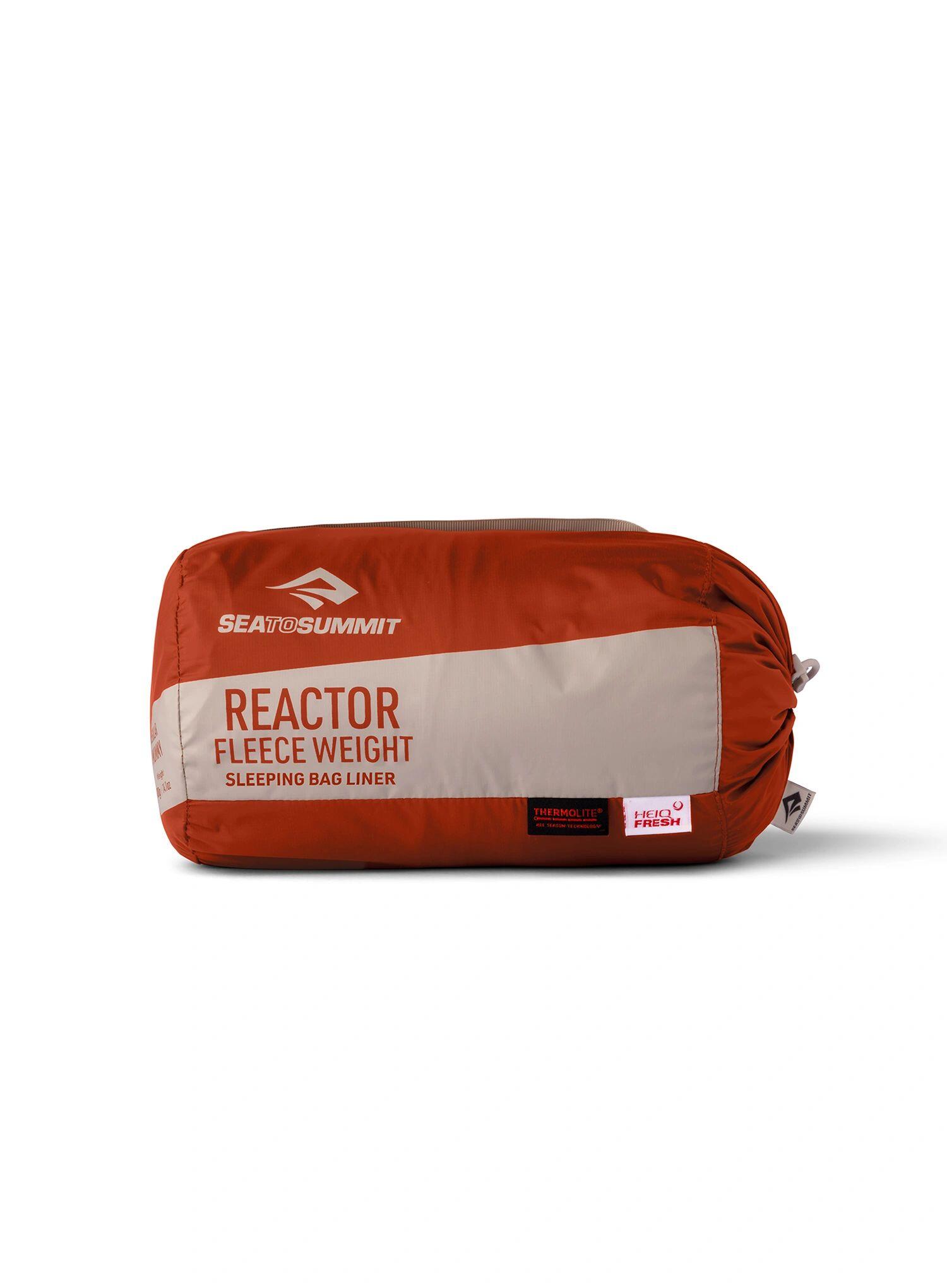 Wkładka do śpiwora Sea to Summit Reactor Fleeceweight R - picante 3/7