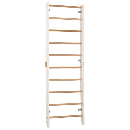 Espalier en bois 230 cm compact sans accessoires – Kombi blanc