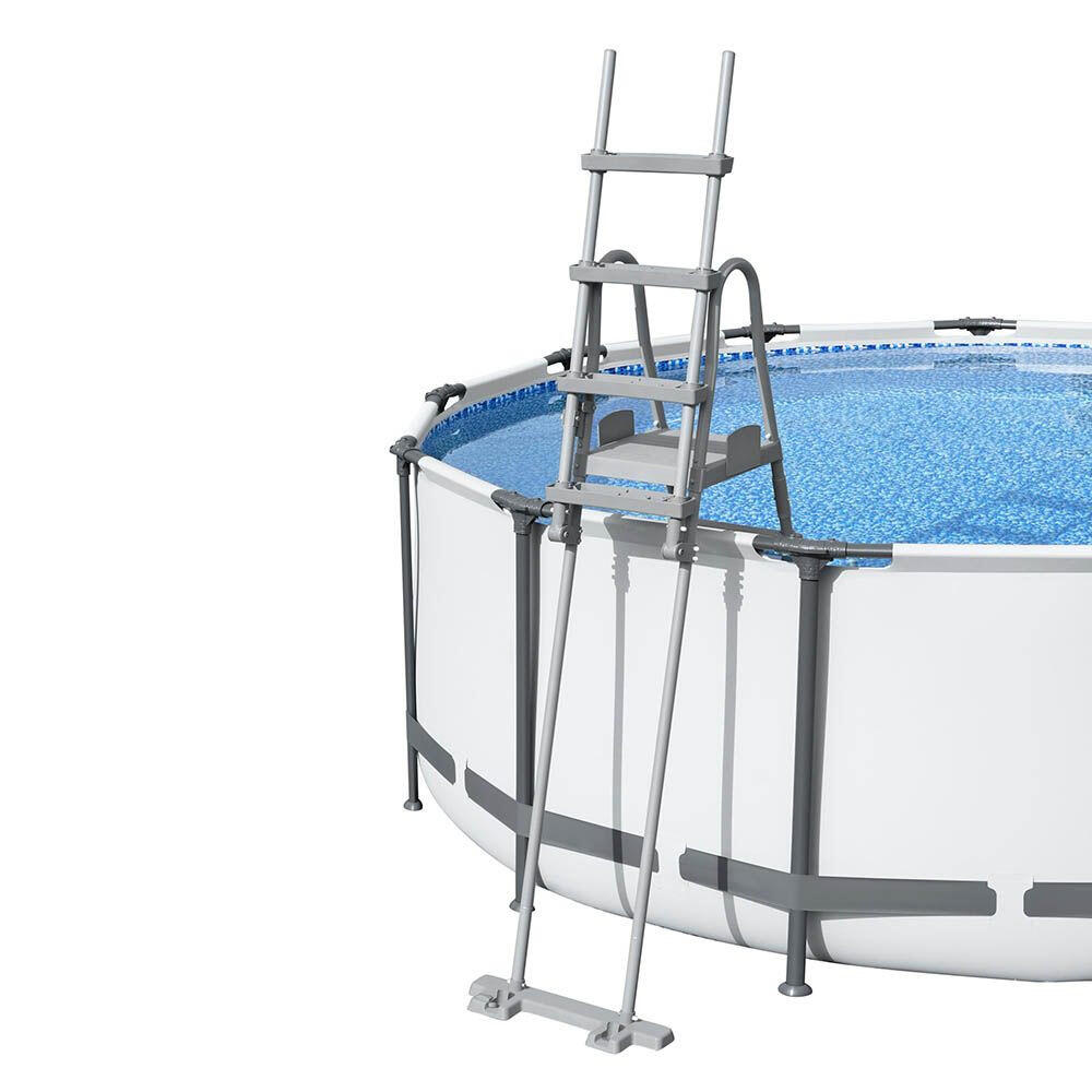 Escalera de Seguridad para Piscinas Bestway Flowclear 76,5x125x135/192 cm para P 10/10