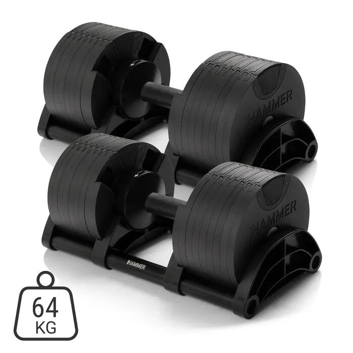 Gantere reglabile SmartLock 20 kg Hammer (fara stand)