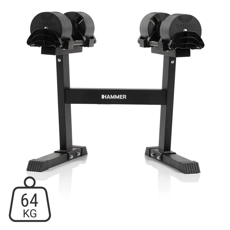 Gantere reglabile SmartLock 20 kg Hammer (fara stand)