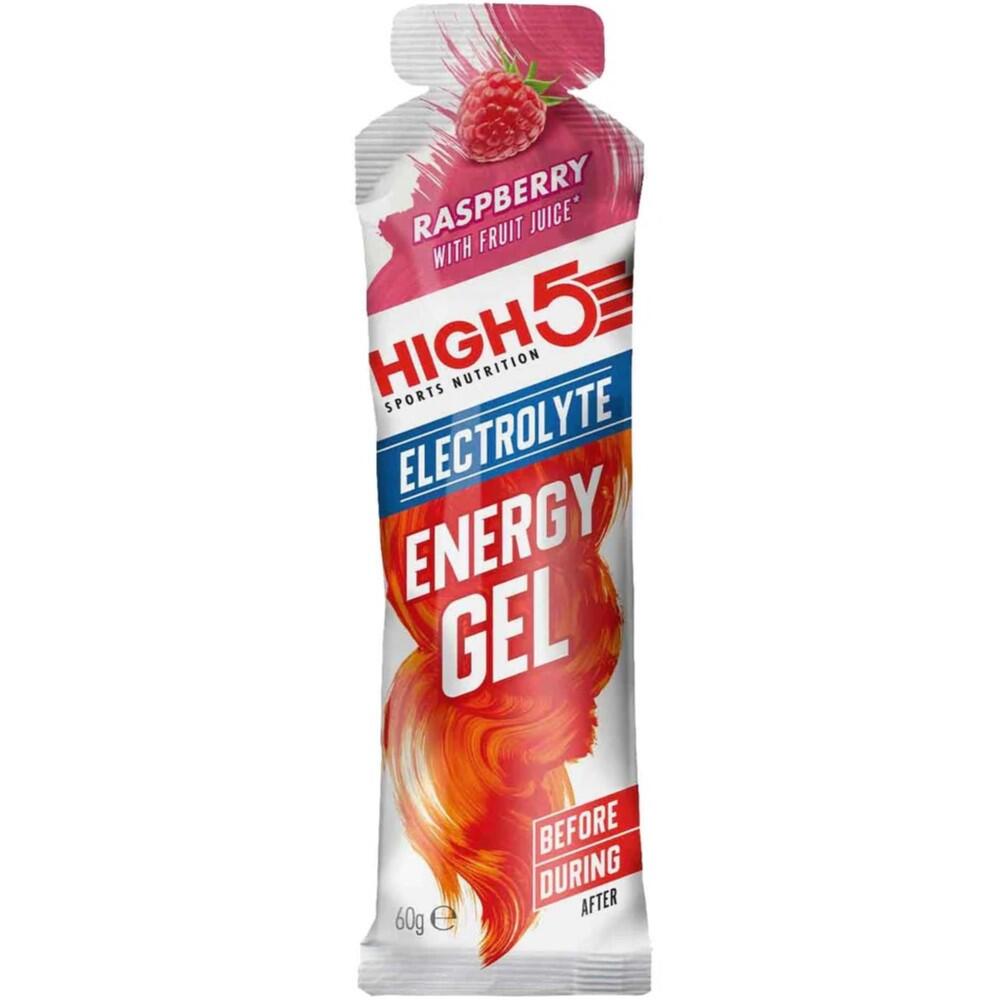 High5 Sports Nutrition Energy Gel Electrolyte 60g x10 Raspberry