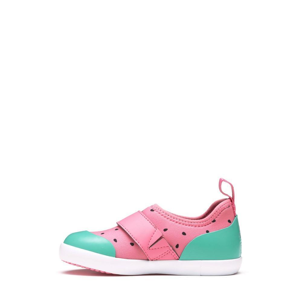 Childrens/Kids Summer Solstice Dotted Trainers (Pink) 2/3