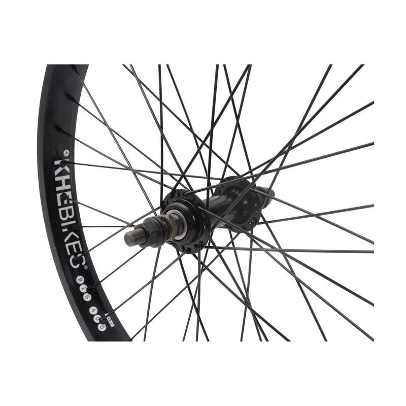 Roată față BMX KHE PRISM 20 inch neagră