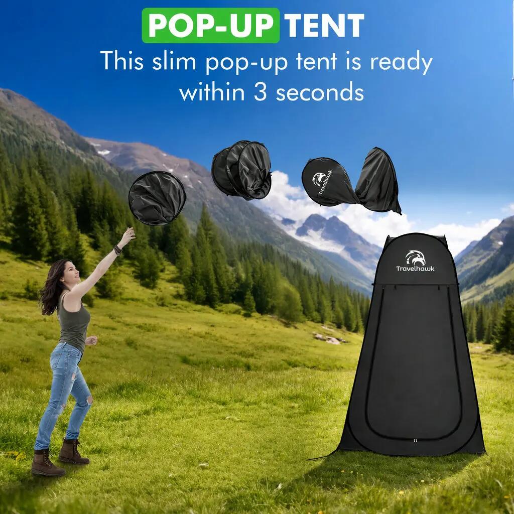 Tenda doccia a scomparsa 4/6