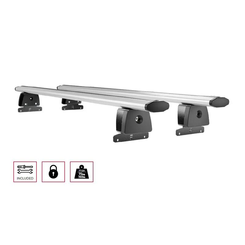 Bare transversale aluminiu Menabo dedicate pentru Jeep Compass (MP/552) 2016+